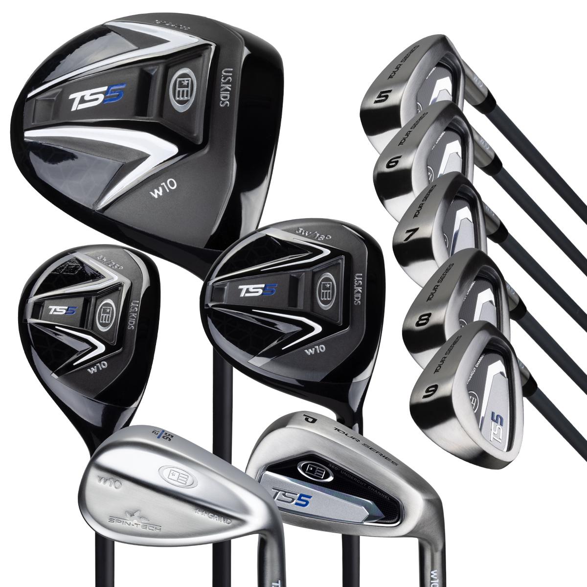 US Kid's Golf ジュニアゴルフ　クラブセット54インチ右利き用 Amazon.co.jp: GYMAX キッズゴルフクラブセット 右利き用